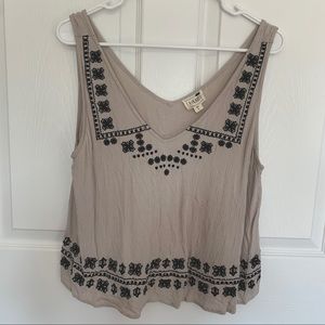 LA Hearts Embroidered Tank